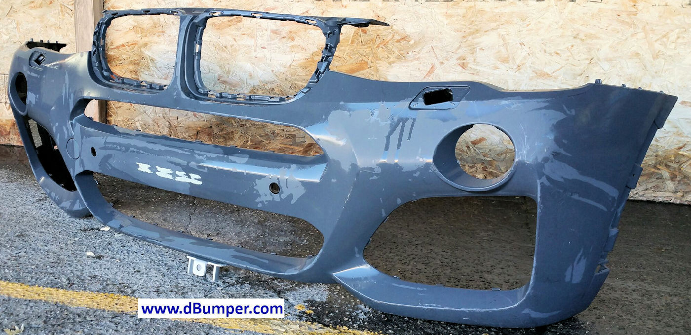 Front Bumper Cover Primed For 2015-2017 BMW X3 W/ M Sport Package - Evan-Fischer BM1000376